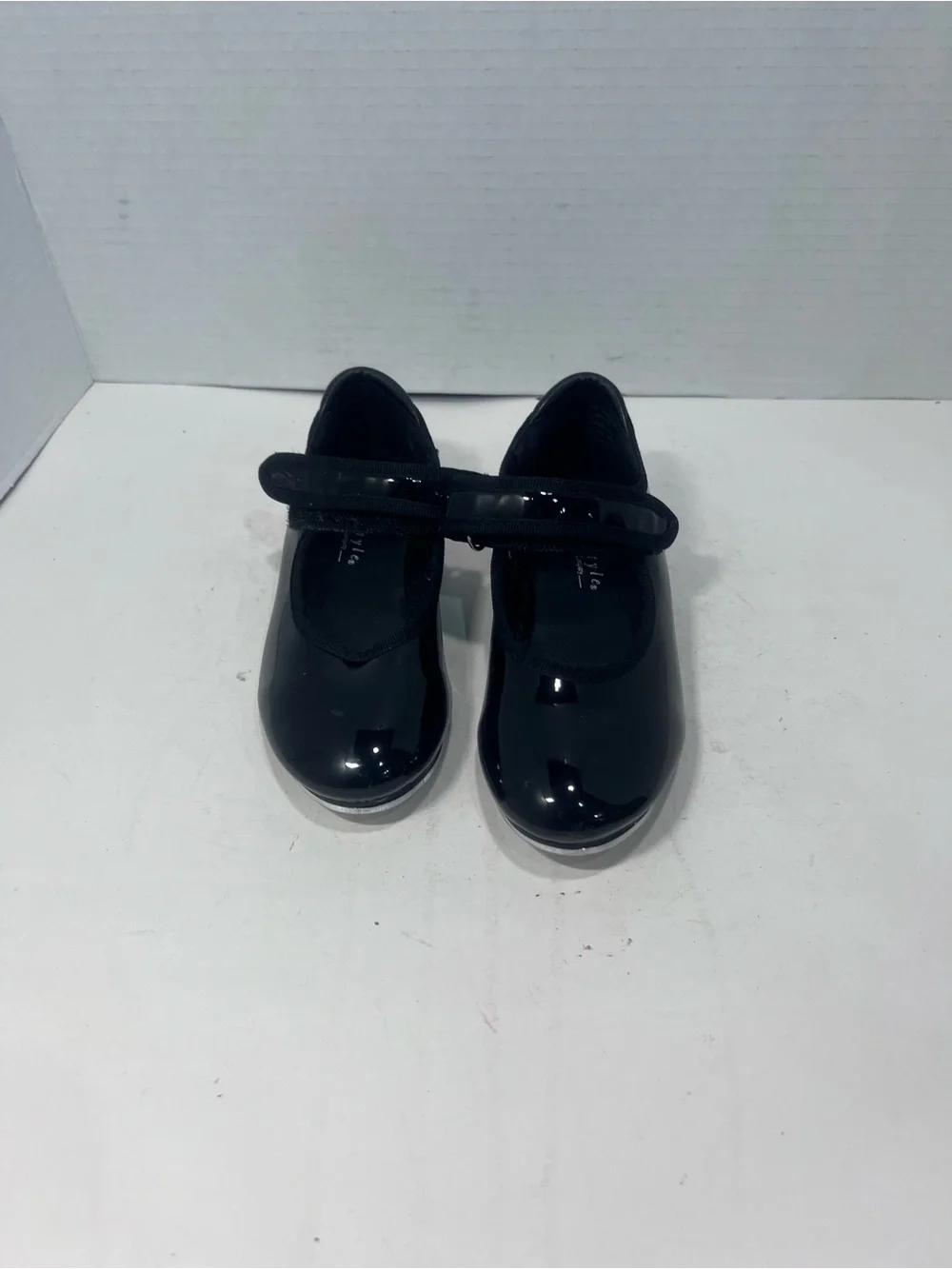 Freestyle Black Patent Mary Jane Dress  Tap Dance Shoes for Kids